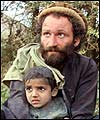 Man and child in Ghani Khiel
