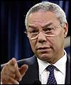 US Secretary od State Colin Powell applies his famous military doctrine 